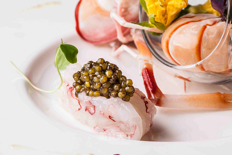 #aca Baking Star Competition# Caviar Ao Shrimp Salad