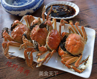 Steamed River Crab recipe