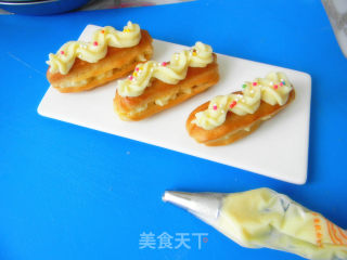 Custard Lightning Puffs recipe