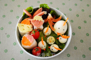 Super Cute and Childlike Bento recipe