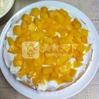 Fruit Cream Cake recipe