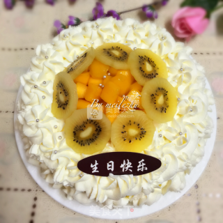 Fruit Cream Cake recipe