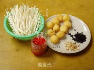 Chopped Pepper Enoki Mushroom recipe