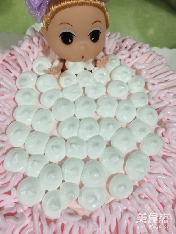 Confused Doll Birthday Cake recipe