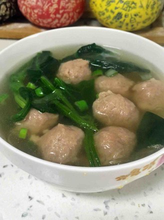 Lamb Meatball Soup recipe