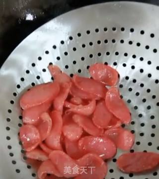 Stir-fried Sausage with Celery recipe