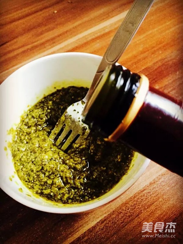 Pasta with Green Sauce recipe