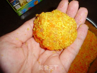 Golden Cheese Chicken Balls recipe