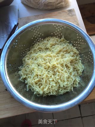 Fried Instant Noodles recipe