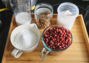 Japanese Style Brown Sugar Red Bean Dumpling Ice recipe