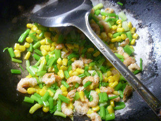 Fried Celery with Corn Kernels recipe