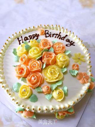 Small Floral Cake recipe