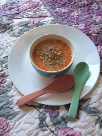 Carrot Porridge with Walnuts recipe