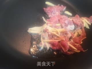 Home Cooking—stir-fried Beef recipe