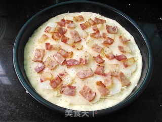 Potato Bacon Pizza recipe