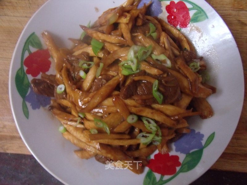 Stir-fried Pork with Rice White recipe