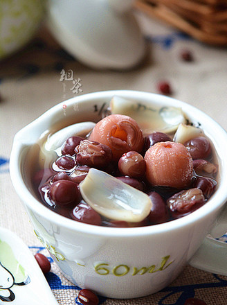 Red Bean Lotus Seed Lily Syrup recipe