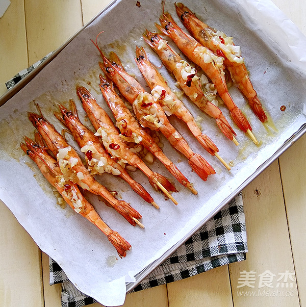 Magical "garlic Grilled Shrimp with Garlic" recipe