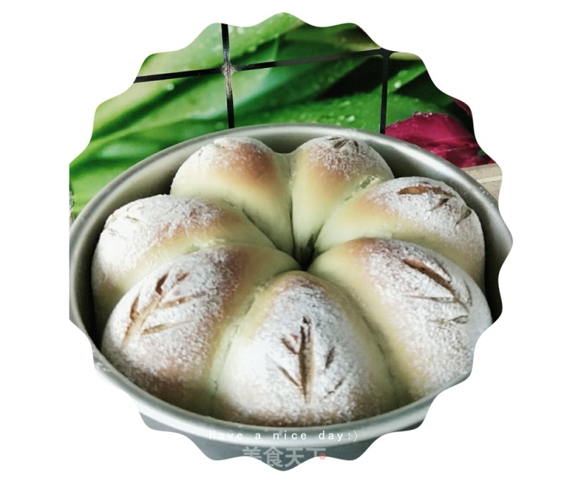 Green Tea Powder Bread recipe