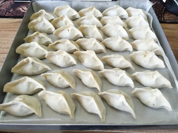 Quick Frozen Three Fresh Dumplings recipe