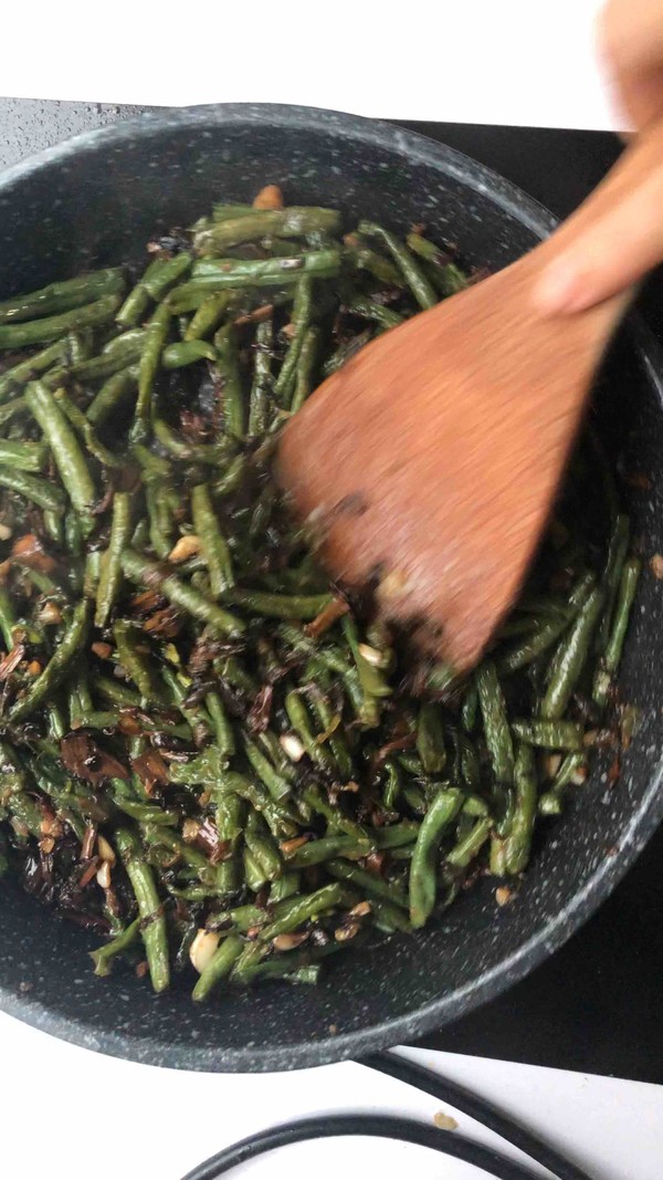 Homemade Stir-fried Prunes, Dried Vegetables and Cowpeas recipe