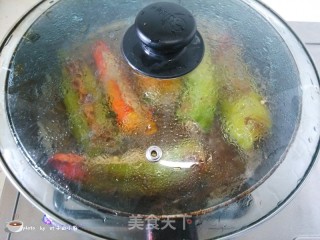 Hot Pepper Stuffed Meat recipe
