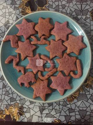 Purple Sweet Potato Biscuits recipe