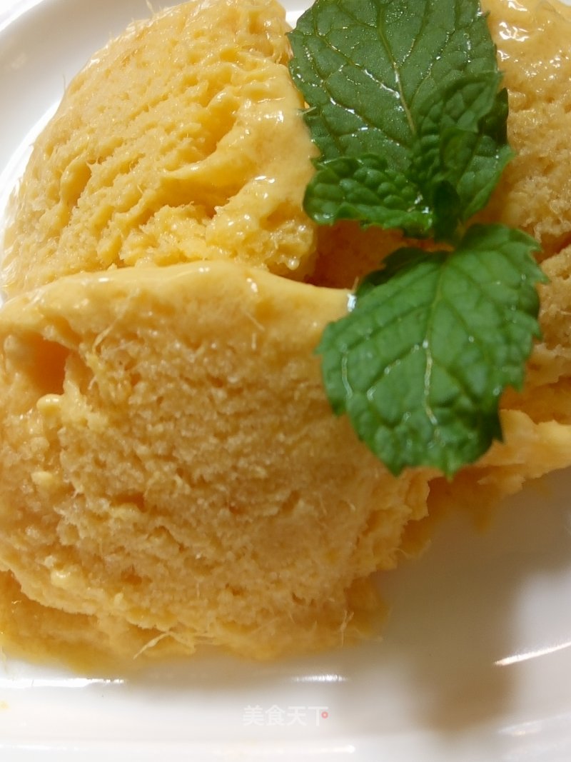 Yogurt Mango Ice Cream recipe