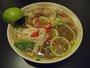 Vietnamese Beef Soup Pho, Regular Version and Improved Version recipe