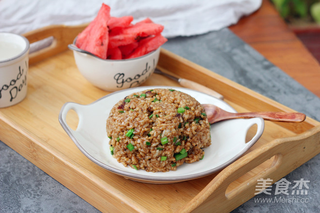 Soy Sauce Fried Rice recipe