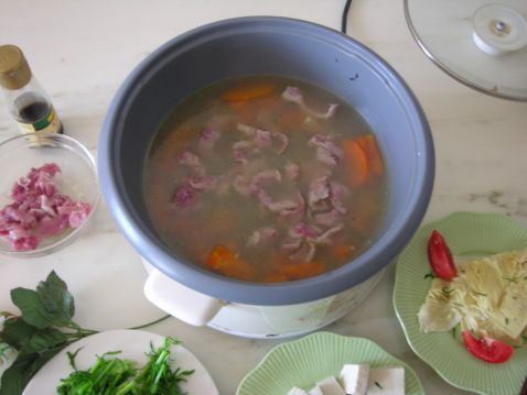 Snow Red Tofu Hot Pot recipe