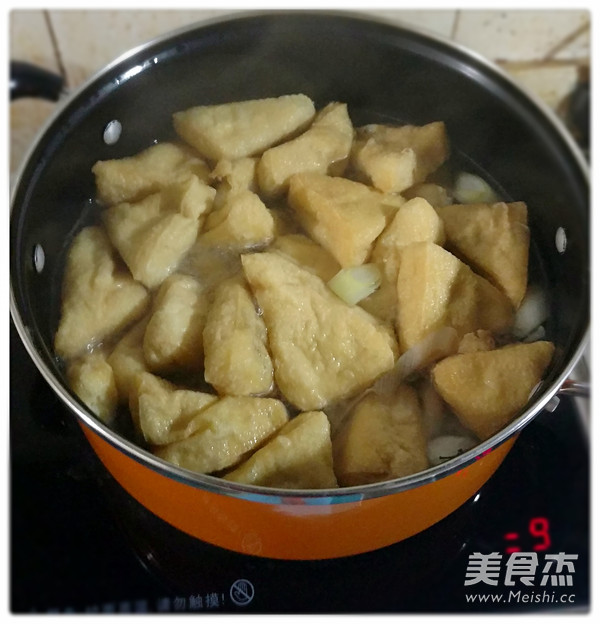 Fried Tofu Soup recipe