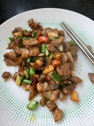 "beef" Stir-fried Beef Cubes recipe