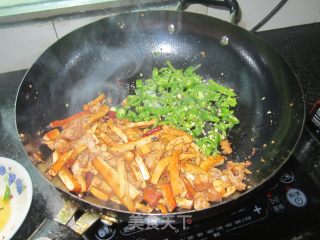 Fried Pork with Smoked Tofu recipe