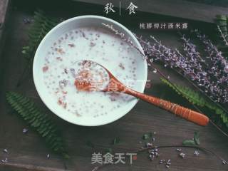 Peach Gum Coconut Sago recipe