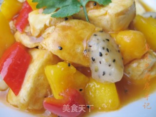 Fruit Tofu Fish recipe