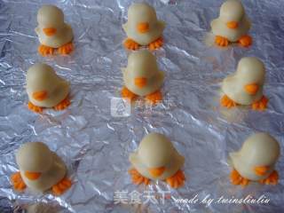 #aca烤明星大赛#little Yellow Duck Roasted Fruit recipe