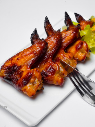 Barbecued Chicken Wings recipe