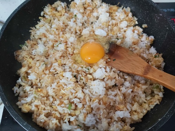 Soy Sauce Egg Fried Rice recipe