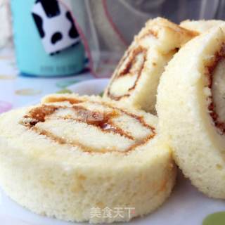 Pork Floss Cake Roll recipe