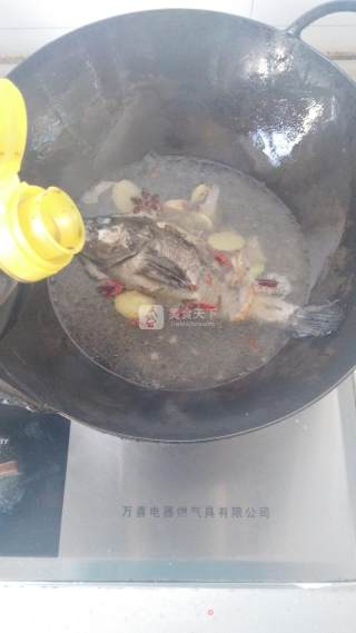 Braised Sea Black Fish with Radish recipe