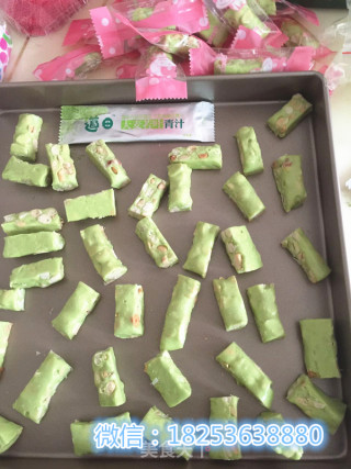 Green Peanut Nougat recipe