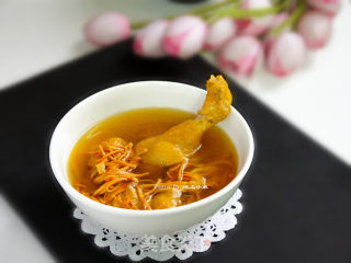 Cordyceps & Flower Ginseng Chicken Soup recipe