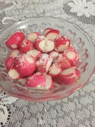 Sweet and Sour Crispy Radish recipe