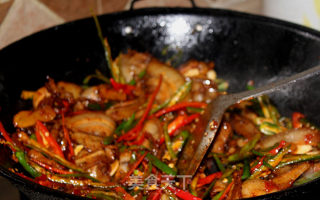 Stir-fried Twice-cooked Pork with Pepper recipe