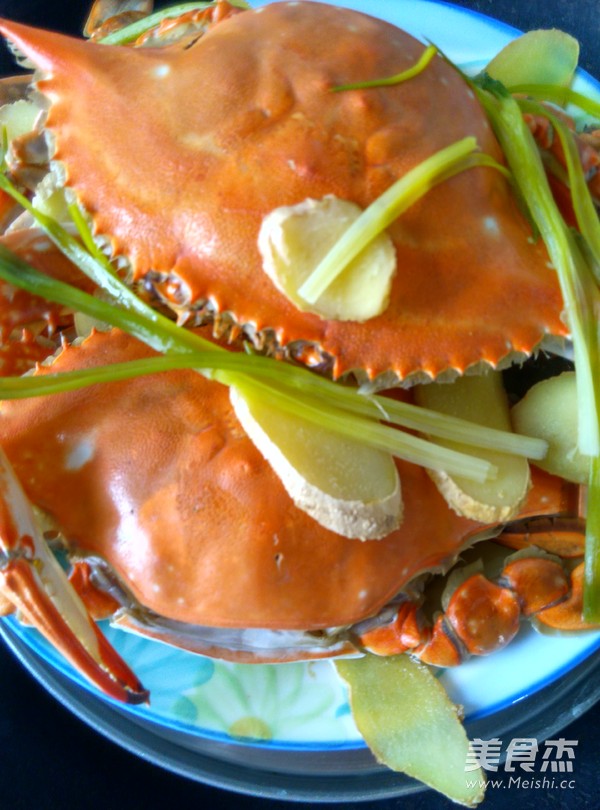 Steamed Swimming Crab recipe