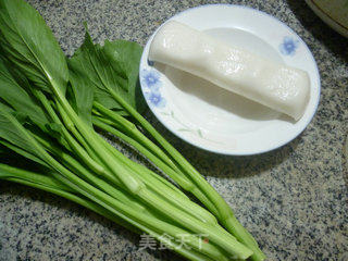 Stir-fried Rice Cake with Canola recipe