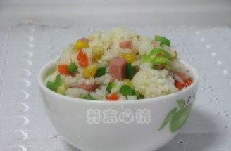 Colorful Fried Rice recipe
