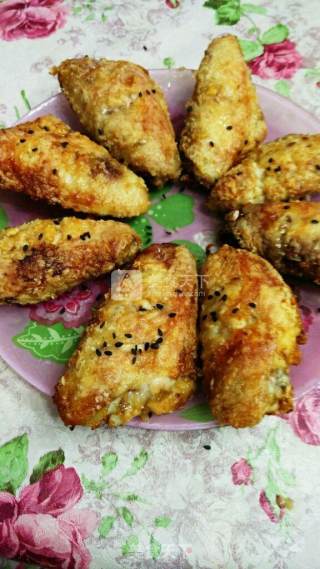 Air Fryer Version-garlic Chicken Wings recipe