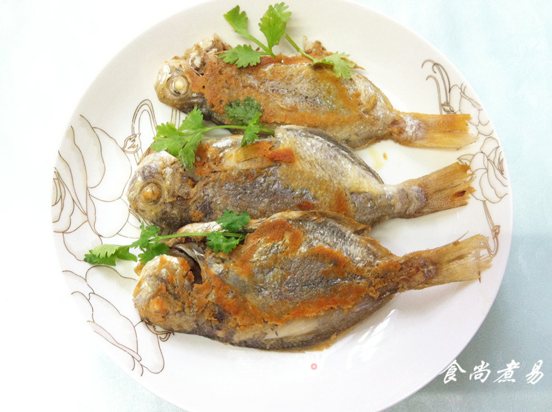 Dry Fried Sea Fish (crucian Carp) recipe